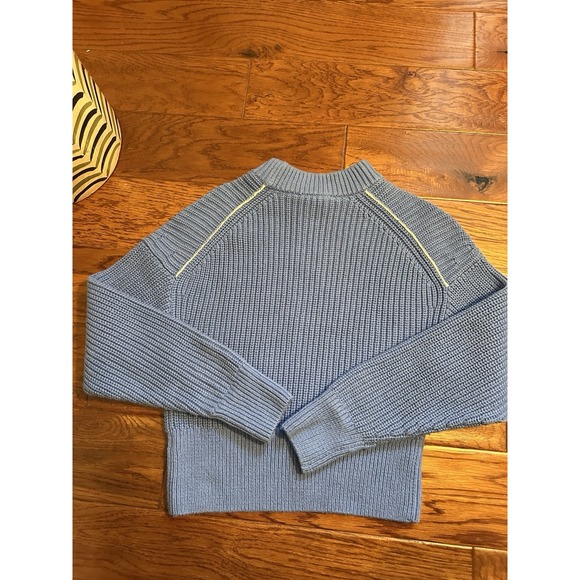 Everlane The Texture Cotton Crew Sweater Size XS 100% Organic Cotton - Picture 10 of 11